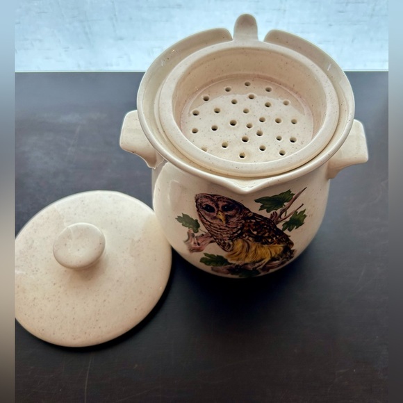 Very unique, vintage, owl tea-pot. - Picture 2 of 9